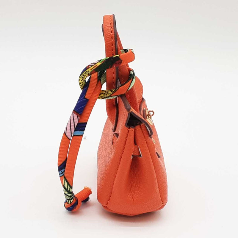 Orange Mini Bag Charm Sd0725ide