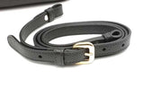 Prada Vitello Daino Black Leather Double Zip Camera Crossbody Bag Eb1026sxzsa