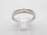 0.55 Cttw Diamond & 14k White Gold Ring 3.6 Grams Size 10.25 Fw1224wpxdu