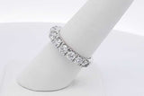 1.98cttw Lab Grown Diamond Ring In 14k White Gold 5.3 Grams Size 7 Eb1225spssa