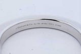 Tiffany & Co. Lock Diamond 18k White Gold Bangle Bracelet 41.4g Eb0426lcxxzde