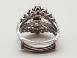 1.24 Cttw Natural Diamonds White Gold 9.1g Ring Size 7.25 Do0126lcxzde