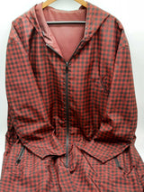 Fendi Red Nylon Reversible Hooded Wind Jacket Size It 52 Do1124pxzde