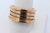 Bvlgari 18k Yellow Gold B.zero1 Ring 14 Grams Size 61 Eb0726wxxzde