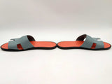 Hermes Izmir Sandal Blue Orange Size 44 Sd0525oorsa
