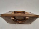 Louis Vuitton Alma Gm Vernis Beige Handbag Aa0525pzxsa