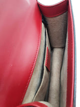Gucci Sylvie Red Leather Shoulder Bag Eb0826oxzde