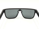 Louis Vuitton Waimea Monogram Lens Sunglasses In Black & Silver Fw1125lrxdu