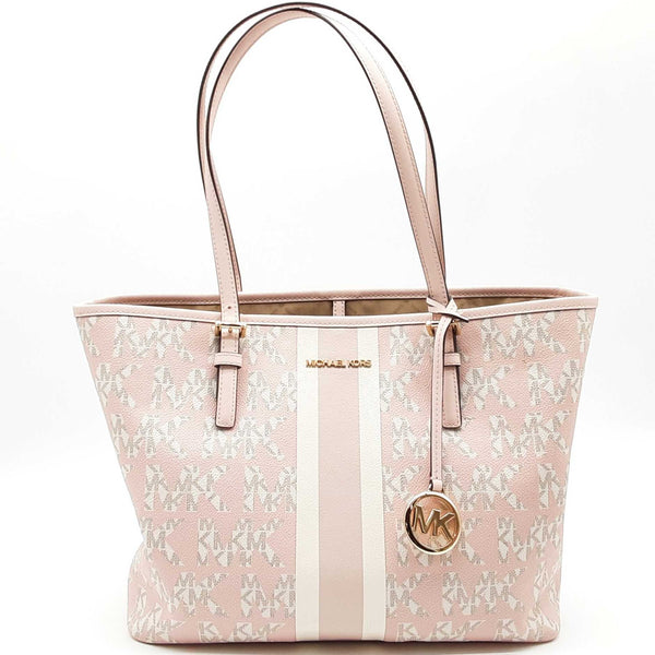 Michael Kors Jet Set Travel Carryall Pink Tote Bag Do0924wxde