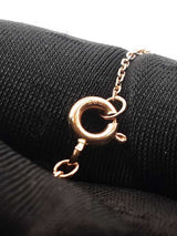 14k Rose Gold Linked Circles Pendant Necklace 2.2 Grams 18.5 Inch Fw0926lwzdu