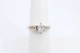 1.38cttw Diamond Ring In 14k Yellow Gold 4.4 Grams Size 6.5 Eb0126lxrzdu