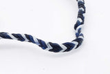 Louis Vuitton Braided Leather Friendship Charm Bracelet Eb0526exsa