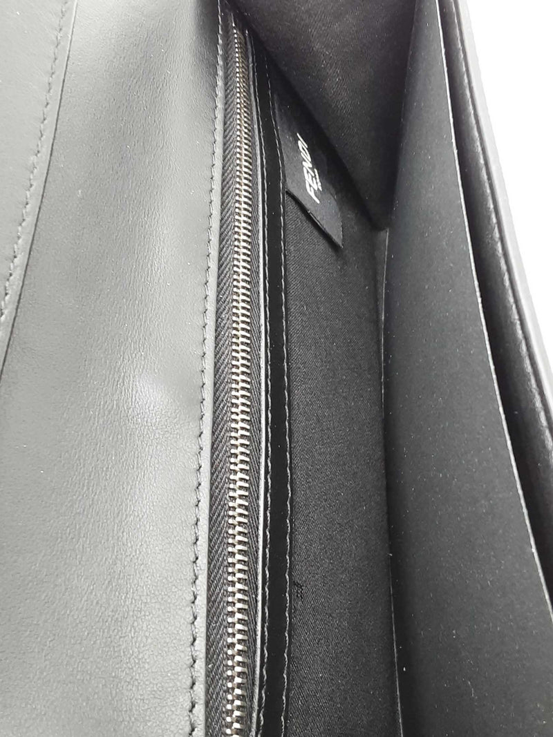 Fendi Ff Embossed Leather Continental Wallet Eb1125lixdu