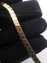 2.2 Cttw Diamond & 14k Yellow Gold Tennis Bracelet 23g 7.5 Inch Fw0526owxdzdu