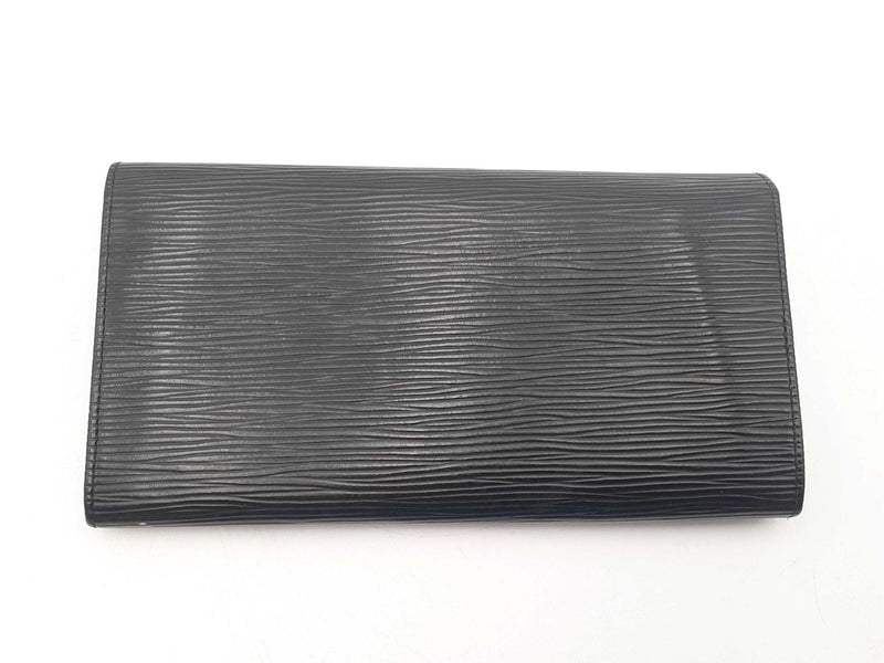 Louis Vuitton Black Epi Sarah Wallet Sd0925lzxsa