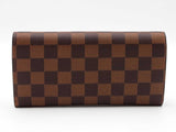 Louis Vuitton Emilie Wallet In Damier Ebene Coated Canvas Fw0726orzdu