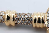 11.13cttw 18k Yellow Gold Diamond Key Pendant 44.4 Grams Eb0626pxxzdu