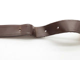 Louis Vuitton Dark Brown Leather Luggage Tag Sd1225rzde