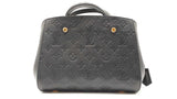 Louis Vuitton Black Monogram Empreinte Montaigne Handbag Sd0926czxdu