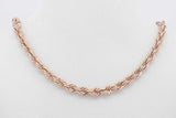 14k Yellow Gold Rope Chain Necklace With 10k Clasp 16.2g 18.5 Inch Eb0326lxxzsa