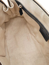 Gucci Nice Dome Satchel In Black Microguccissima Patent Leather Fw0126woxdu