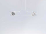 2.00 Cttw Lab Grown Diamond Stud Earrings 14k Yellow Gold 1.2 Grams Aa0725wcssa