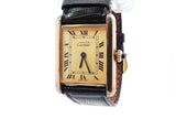 Must De Cartier Tank Vermeil Swiss Quartz 23mm Watch Sd0526pzxdu