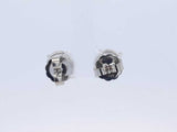 Lab Grown Diamond 7.42ctw Stud Earrings In 14k White Gold 3.99g Eb0324loxxzsa