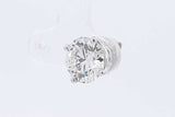 3.12ctw Lab Grown Diamond Stud Earring In 14k White Gold 1.9 Grams Eb0925irxdu