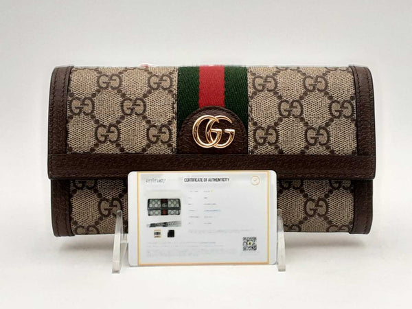 Gucci Ophidia Continental Brown Wallet Aa0625orzsa