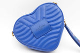 Louis Vuitton New Wave Heart Quilted Blue Leather Bag Eb0826llxzsa