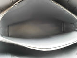Michael Kors Gray And Black Mk Leather Trim Handbag Aa1125wzsa