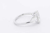 3.71cttw Lab Grown Pear Shaped Diamond Ring 14k Gold 3.4g Size 6.5 Eb0826llrxsa