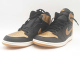 Nike Air Jordan 1 Retro High Og Black Gold Size 14 Men's Us Sneakers Sd0525lezsa