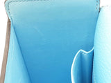 Hermes Cinhetic Bleu Du Nord Blue Chevre Mysore Gold Shoulder Bag Do0226wrxzde