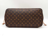 Louis Vuitton Neverfull Gm Bag & Pochette In Monogram Coated Canvas Fw0726crzdu