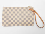 Louis Vuitton Damier Azur Coated Canvas Pochette Do0525wxzde
