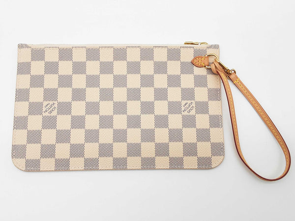 Louis Vuitton Damier Azur Coated Canvas Pochette Do0525wxzde