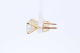 3.0cttw Diamond Stud Screwback Earrings In 18k Yellow Gold 2 Grams Eb0126lrxzde
