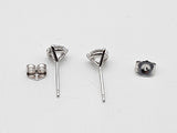 1.12 Cttw Lab Grown Diamonds 14k White Gold 0.8g Stud Earrings Do0726orxde