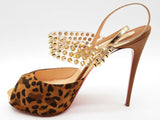 Christian Louboutin Levita Girl 120 Caramel Heels Size Eu 39.5 Do1024loxde