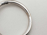 0.64 Cttw Natural Diamonds 14k White Gold 4.0g Ring Size 9 Do0226wxzde