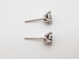 0.4 Cttw Lab Grown Diamonds 0.925 Silver 1.7g Stud Earrings Do1124exde