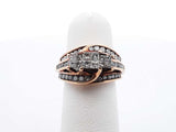 1.78 Cttw Diamond & 10k Yellow Gold Ring 5 Grams Size 4.5 Fw1124wrxdu