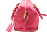 Yves Saint Laurent Fuchsia Leather 2 Way Duffle Bag Eb0526pssde