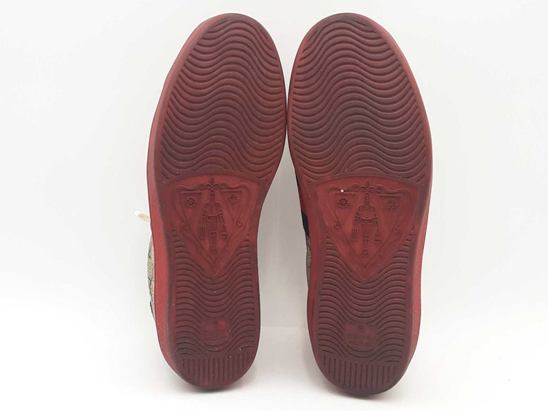 Gucci Supreme Red Ace Gg Beige Size 9.5 Aa0925lrzsa