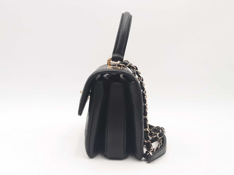 Chanel Quilted Lambskin Leather Small Trendy Handbag Sd0825lrzxsa