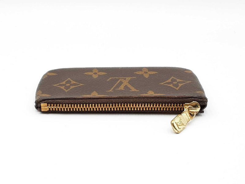 Louis Vuitton Pochette Clés Key Pouch In Monogram Coated Canvas Fw0925lordu