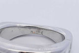 3.6cttw Diamond Ring In 18k White Gold 17.1 Grams Size 6.5 Eb0326lixzdu