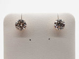 3.02 Cttw Lab Grown Diamonds 14k Yg 1.5g Screw Back Stud Earrings Do0726rrxde